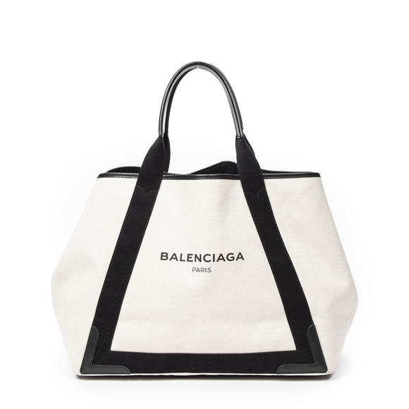 Balenciaga Large Navy Cabas - Picture 1 of 10